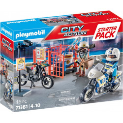 PLAYMOBIL 71381 Jeu City Action Police Starter Pack