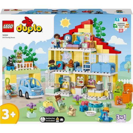 LEGO 3 DUPLO Ma Ville La Maison Familiale -en-1 10994