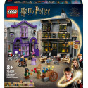 LEGO 76439 Harry Potter TM Ollivander et Madame Guipure, prêt-à-porter pour mages et sorciers
