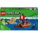 LEGO 21259 Minecraft Le voyage du bateau pirate