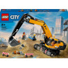 LEGO 60420 City La pelleteuse de chantier jaune