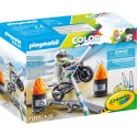 PLAYMOBIL Jeux d'imitation Moto COLOR