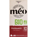 MEO BIO PUISSANCE 10 PUR ARABICA x10 53g