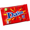 DAIM Barres chocolatées au caramel croquant 3 barres