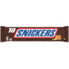 SNICKERS Barres chocolatées Cacahuètes Et Caramel les 10 barres de 50g