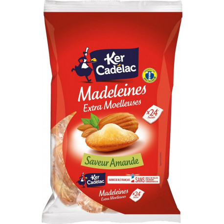 KER CADELAC Madeleine amande 528g