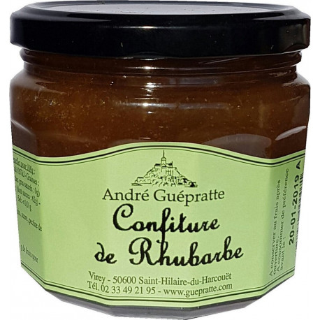 ANDRE GUEPRATTE Confiture rhubarbe 370g