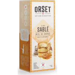 ORSET ARTISAN BISCUITIER Biscuits sablé Savoie la boîte 100g