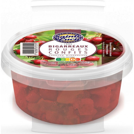 SAINTE LUCIE Bigarreaux rouges confits 150g