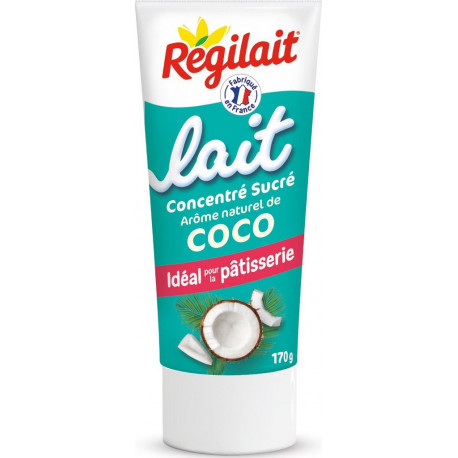 REGILAIT Lait Concentré Sucré à la Coco le tube de 170g