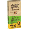 NESTLE DESSERT Tablette de chocolat noir aux éclats de noisette les 3 tablettes de 170g