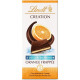 LINDT CREATION Tablette de chocolat Orange Frappée 150g