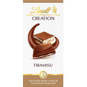 LINDT Tablette de chocolat Lait Tiramisu CREATION 150g
