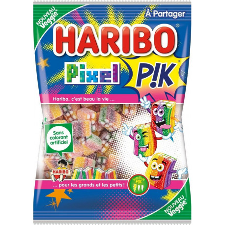 HARIBO Bonbons Pixel Pik 180g - friandiz.com
