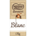 Nestlé DESSERT Tablette de chocolat blanc 170g