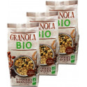 Granola 2 Chocolats Amandes Bio Agidra les 3 unités de 0.38Kg