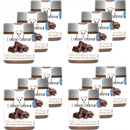 NC Pâte À Tartiner Noire L'artisan Tartineur les 12 unités de 0.25Kg