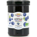 Confiture Extra De Myrtille De France Bio Pot De 250g