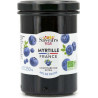 Confiture Extra De Myrtille De France Bio Pot De 250g