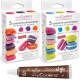 NC 6 Colorants Alimentaires En Poudre Orange Violet Rose Bleu Vert Pourpre + 1 Stylo Cho