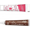 Stylo Chocolat + Colorant Alimentaire En Gel Rose Foncé