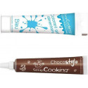 NC Stylo Chocolat + Gel Colorant Alimentaire Bleu