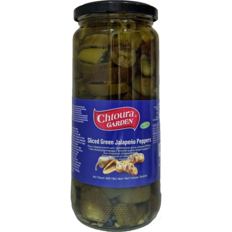 NC Piments Jalapeno 480g Chtoura Garden 90g