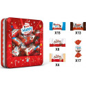 KINDER Assortiment de Chocolats Kinder Mini HAPPY MOMENTS métal 331g