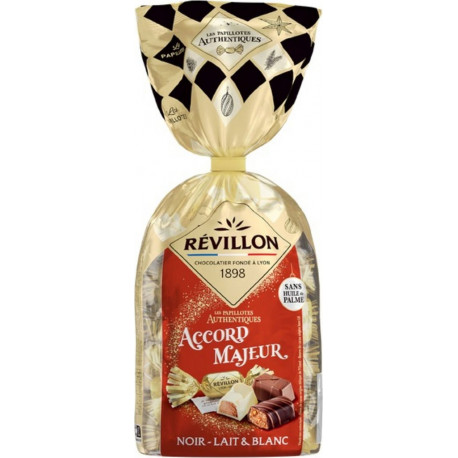 PAPILLOTES REVEILLON Chocolat noir lait blanc 360g