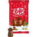KITKAT Chocolat au lait mini figurines de noël 147g