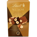 LINDT Cornet Lait, noir, Nuxor le cornet de 150g