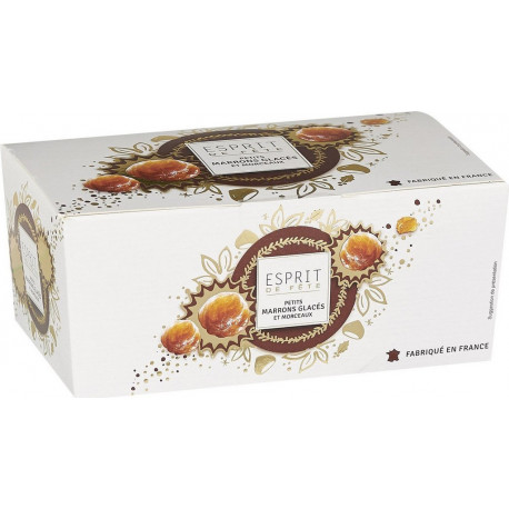 ESPRIT DE FETE Marrons glacés morceaux 250g