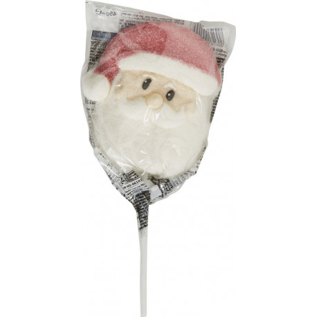 Sucette Père Noël guimauve 45g