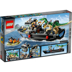LEGO 76942 EVASION BATEAU BARYONYX JURASSIC WORLD