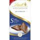 Lindt Tablette chocolat au lait Extra fin sans sucre 100g