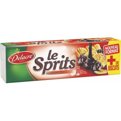 Delacre Biscuits Le Sprits Chocolat Noir 200g