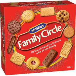 Mc Vitie’s biscuits FAMILY CIRCLE 620g