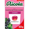 RICOLA BONBONS CASSIS SANS SUCRES 50g