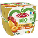 Materne Compote BIO Pomme Poire Abricot 8x100g 800g