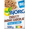 BJORG Crousti’Avoine Chocolat 500g
