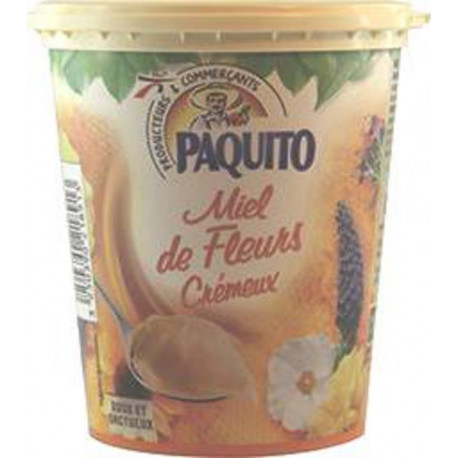 PAQUITO Miel de fleurs crémeux 500g