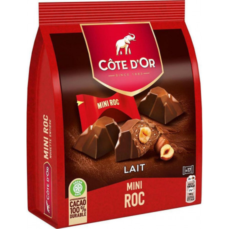 Côte d’Or Mini Roc Rocher Lait 158g (lot de 2)