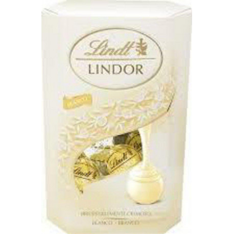 LINDT Chocolat Blanc Lindor 200g