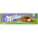 MILKA Mmmax Tablette de Chocolat au Lait et Gaufrette Nussini 270g