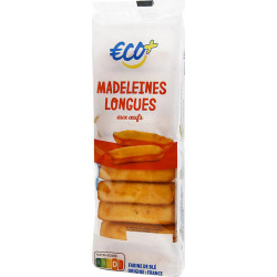 Madeleines longues Eco+ 250g