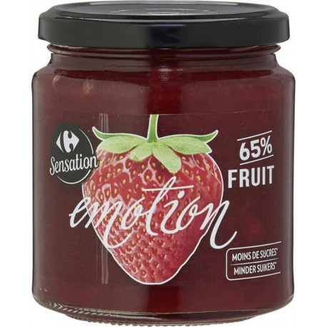 Carrefour Sensation FRAISE 65% 330g