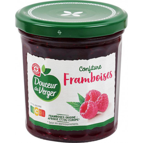 Douceur du Verger Confiture Framboises 370g