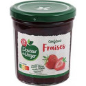 Douceur du Verger Confiture Fraises 370g