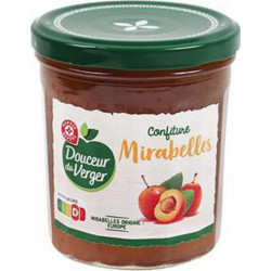 Douceur du Verger Confiture Mirabelles 370g