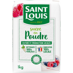 Saint Louis Sucre en poudre Sachet 1Kg